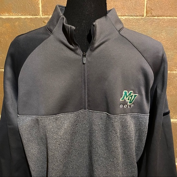 Nike Golf Quarter Zip Pullover Golf Sweatshirt Jacket Men's M Medium - Picture 3 of 6